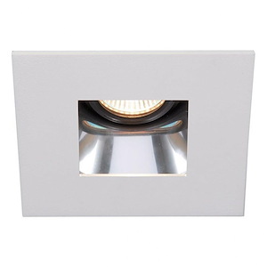 1 Light Square Adjustable Open Reflector Trim in Functional Style-5.13 Inches Wide by 0.25 Inches High