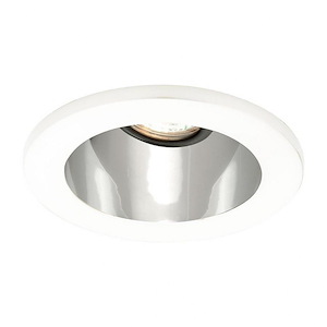 1 Light Round Adjustable Open Reflector Trim in Functional Style-5.13 Inches Wide by 0.25 Inches High