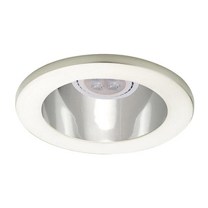 8W 1 LED Round Adjustable Open Reflector Trim in Functional Style-5.13 Inches Wide by 0.25 Inches High