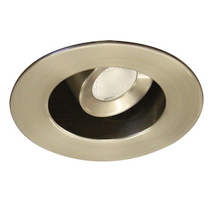 LEDme-3W 1 LED Miniature Recessed Adjustable Spot in Contemporary Style-2.75 Inches Wide by 3 Inches High