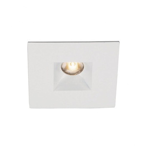 LEDme-4W 1 LED Recessed Light with Open Raffle Square Trim and Remote Driver-2.75 Inches Wide by 3 Inches High - 412316