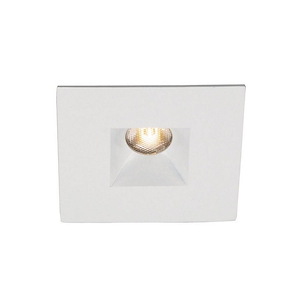 LEDme-4W 1 LED Recessed Light with Open Raffle Square Trim and Remote Driver-2.75 Inches Wide by 3 Inches High - 1147449