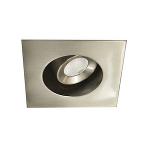 LEDme-4W 1 LED Recessed Light with Adjustable Square Trim and Remote Driver-2.75 Inches Wide by 3 Inches High - 1148013