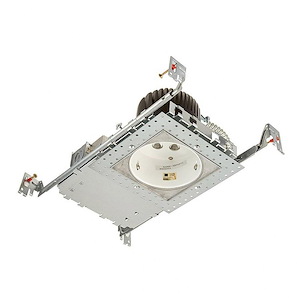 LEDme-16W 3000K 1 LED Housing with Square Invisible Trim in Functional Style-6.75 Inches Wide by 5.5 Inches High - 717321