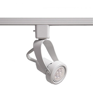 TK-104-8W 1 LED Miniature Line Voltage H Track Head in Functional Style-2.63 Inches Wide by 5.13 Inches High