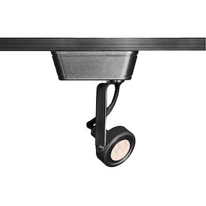 HT-180-8W 1 LED Low Voltage J Track Head in Functional Style-4.5 Inches Wide by 5.8 Inches High