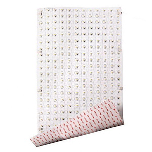 Pixels-10W 2700K 288 Configurable LED Light Sheet in Functional Style-12 Inches Wide by 0.13 Inches High