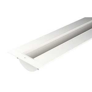 InvisiLED-Linear Deep Recessed Downlight Channel-6.25 Inches Wide by 2.13 Inches High
