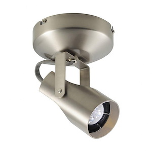 Spot 007-8W 1 LED Monopoint Spot Light in Contemporary Style-4.5 Inches Wide by 4.5 Inches High