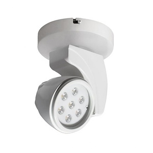 Reflex-17W 1 LED Spot Monopoint Track Fixture-5 Inches Wide by 6.5 Inches High