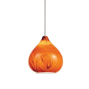 Truffle - One Light Pendant with Monopoint Canopy