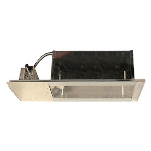 2 Light Low Voltage Housing in Functional Style-8 Inches Wide by 7.25 Inches High