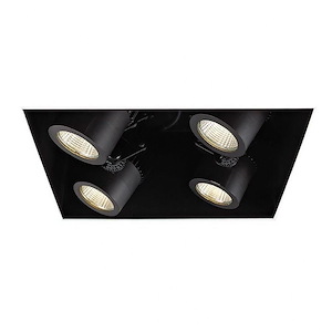 Precision-16W 4 LED Spot Invisible Trim-12.19 Inches Wide by 12.19 Inches High - 445670