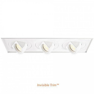 Tesla-67.5W 40 degree 2700K 90CRI 3 LED Invisible Trim with in Functional Style-10.75 Inches Wide by 3.5 Inches High