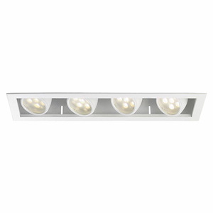 LEDme - 32 Inch Rectangle LED Multiple Spot with Non-Ic Rated Spot Housing