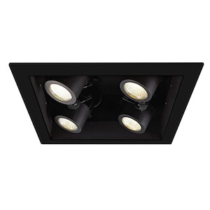 Precision Multiples - 19.63 Inch 46W 4 LED Flood Reccessed Housing - 466753