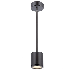 Tube-18W 1 LED Pendant-4.5 Inches Wide by 5 Inches High - 437615