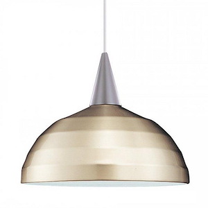 Felis-One Light Line Voltage Pendant with Canopy Mount-11.5 Inches Wide by 6.5 Inches High - 1217058