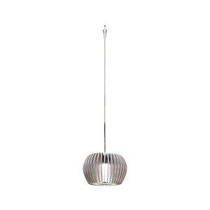 Uber Quick Connect Pendant 1 Light Platinum Aluminum in Contemporary Style-5.56 Inches Wide by 3.69 Inches High