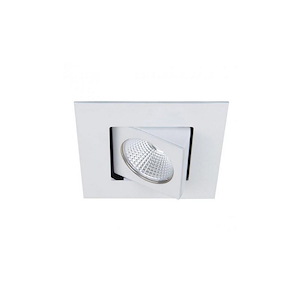 Oculux-9W 25 degree 1 90CRI LED Square Adjustable Trim with in Functional Style-5.88 Inches Wide by 3.96 Inches High