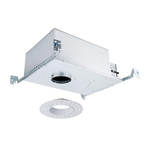 FQ - 15W LED IC Round Trimless New Construction Housing-5.88 Inch Tall and 10 Inch Wide - 1367751