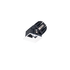 FQ - 1 LED Square Adjustable Shallow Trimless Downlight-3.63 Inch Tall and 2.25 Inch Wide - 1367758