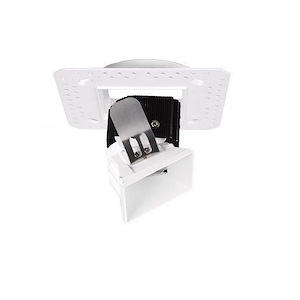 Aether-15.5W 2700K 85CRI 50 degree 1 LED Square Adjustable Invisible Trim in Functional Style-5.25 Inches Wide by 3.88 Inches High - 746668