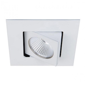 Oculux-11W 15 degree 90CRI 1 LED Square Adjustable Trim with in Contemporary Style-4.75 Inches Wide by 4 Inches High