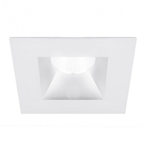 Oculux-11W 50 degree 90CRI 1 LED Square Open Reflector Trim in Contemporary Style-4.75 Inches Wide by 4 Inches High