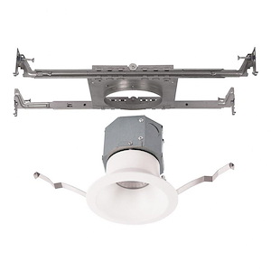 Pop-in-12W 1 LED Round Recessed Kit in Functional Style-8.58 Inches Wide by 4.63 Inches High