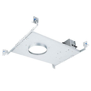 FQ - 28W LED Non-IC New Construction Trimmed Housing Kit with Battery Backup-3.75 Inch Tall and 10 Inch Wide - 1421193