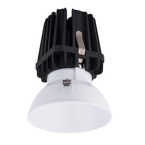 FQ - 1 LED Round Trimless Open Reflector Downlight-5.38 Inch Tall and 4 Inch Wide - 1367782