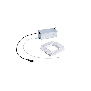 FQ - 13W LED Non-IC Trimmed Square Remodel Housing-2 Inch Tall and 2.5 Inch Wide - 1368129
