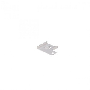 Straight Edge-Flat Mounting Clip (10 Pieces Bag)-1 Inches Wide by 0.13 Inches High - 1217112