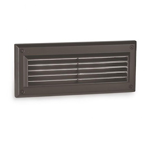 Endurance-5.5W 1 LED Louvered Brick Light in Contemporary Style-4.5 Inches Wide by 9.5 Inches High - 1040345
