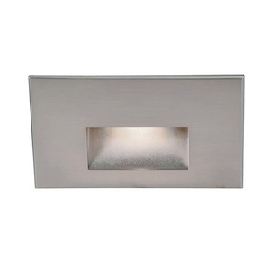 LEDme-120V 3.9W 1 LED Horizontal Step/Wall Light in Contemporary Style-5 Inches Wide by 3 Inches High - 445739