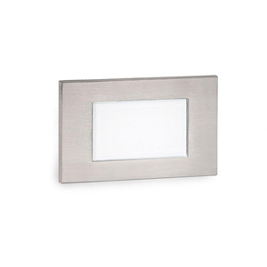 3.5W 1 LED Diffused Step/Wall Light in Functional Style-3.13 Inches Wide by 1.5 Inches High