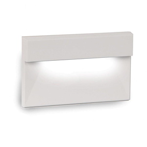 3.5W 1 LED Horizontal Ledge Step/Wall Light in Functional Style-3.13 Inches Wide by 1.88 Inches High