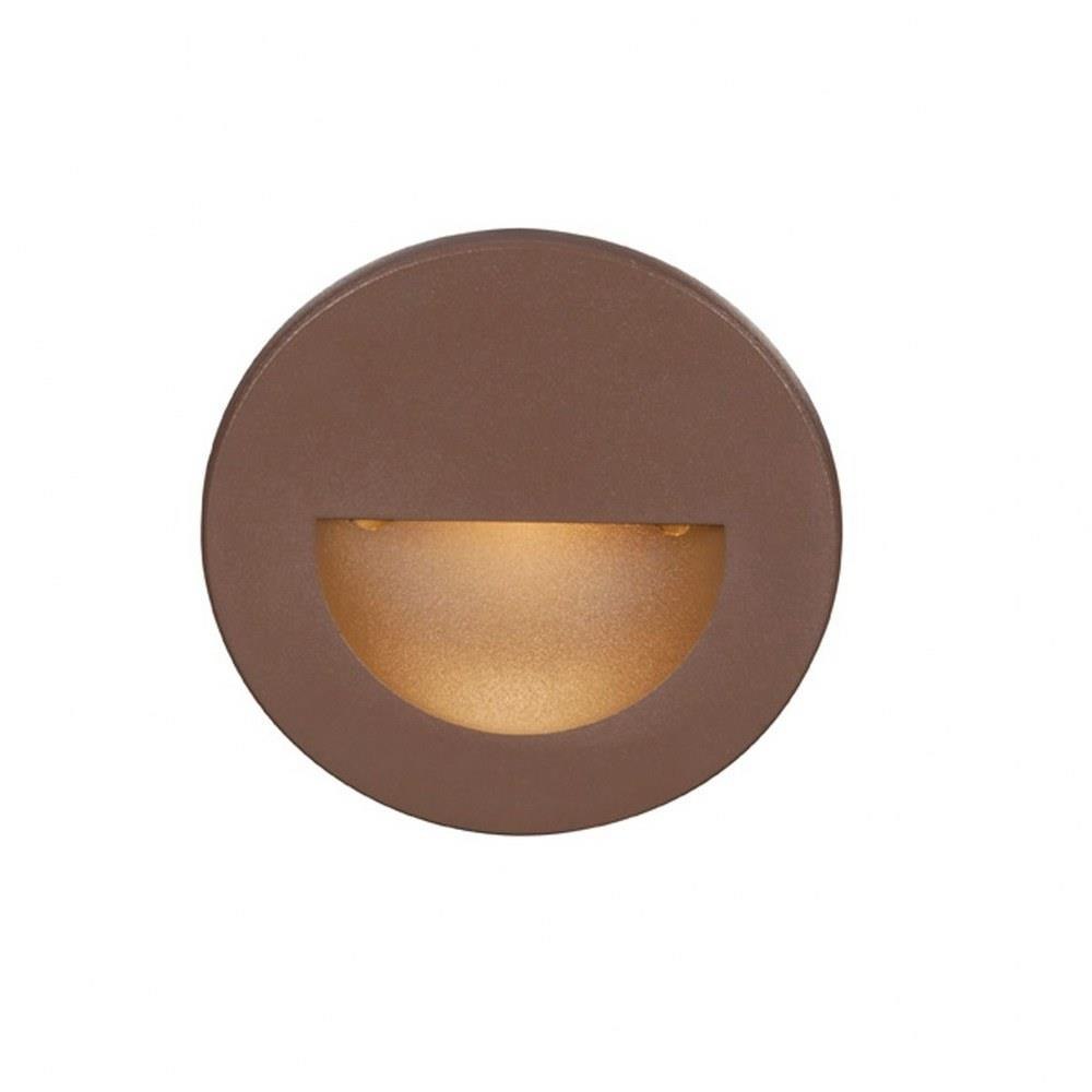 WAC Lighting WL-LED300 LEDme-3.9W LED Round Step/Wall Light in  Contemporary Style-3.5 Inches Wide by 3.5 Inches High