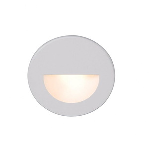 LEDme-3.9W 1 LED Round Step/Wall Light in Contemporary Style-3.5 Inches Wide by 3.5 Inches High - 445733