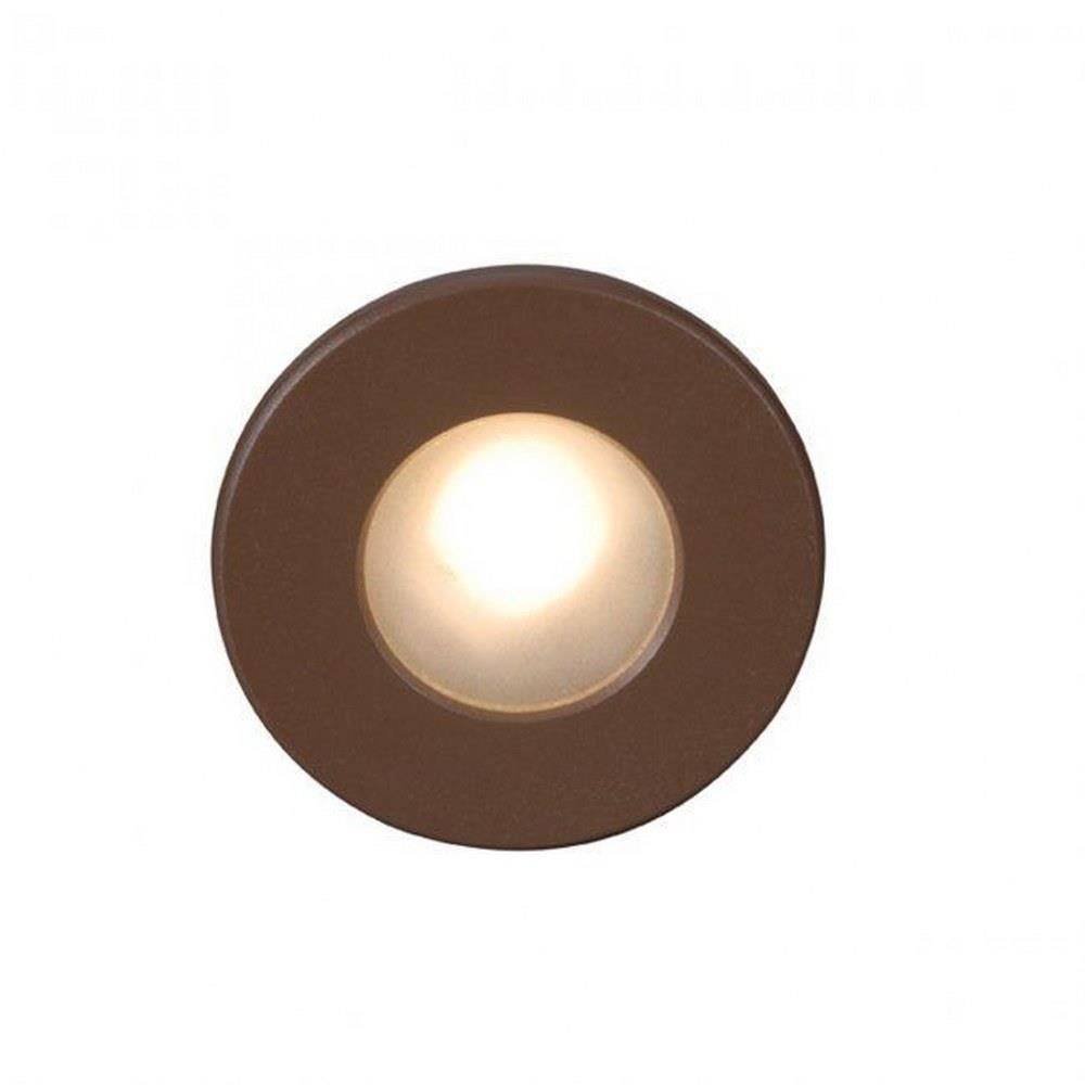 WAC Lighting WL-310 LEDme-2.9W LED Circular Face Step Light-3.5  Inches Wide by 3.25 Inches High