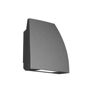 Endurance Fin-19W 1 LED Wall Pack in Contemporary Style-6.88 Inches Wide by 4 Inches High