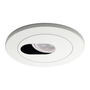 4 Inch 7W 1 LED Low Voltage Round Slotted Trim