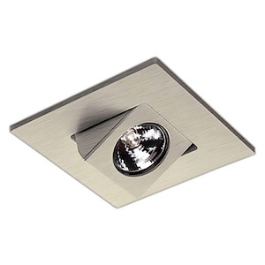4 Inch One Light Low Voltage Square Adjustable Directional Trim