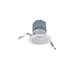 Pop-in - 12W 1 LED 5-CCT Round New Construction Recessed Kit (Pack of 2) In Functional Style-4.63 Inches Tall and 8.63 Inches Wide