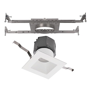 Pop-in - 4 Inch 12W 1 LED New Construction Recessed Kit - 1146520