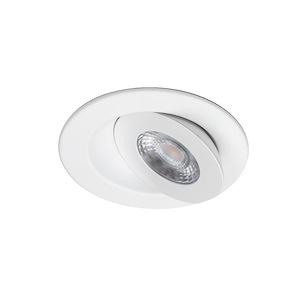 Lotos - 4 Inch 9W 1 LED Round Adjustable Recessed Kit