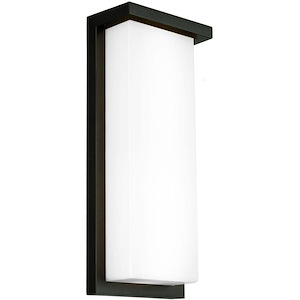 Vega - 26W 1 LED Outdoor Wall Mount-3.19 Inch Tall and 14 Inch Wide - 1393343