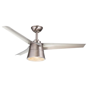 Cylon - 3 Blade Ceiling Fan with Light Kit In Modern Style-15.3 Inches Tall and 52 Inches Wide