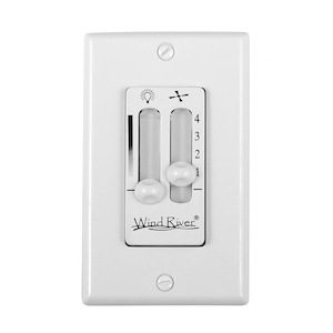 Accessory - Dual Fan Light Wall Control-5 Inches Tall